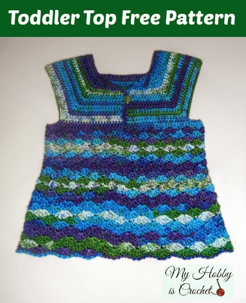 Iris Toddler Top - Free Crochet Pattern