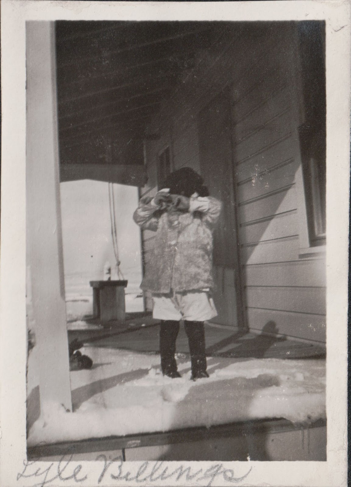 Genealogy and Other Thoughts Lyle Billings, Bieber, Lassen County, California, ca 1917