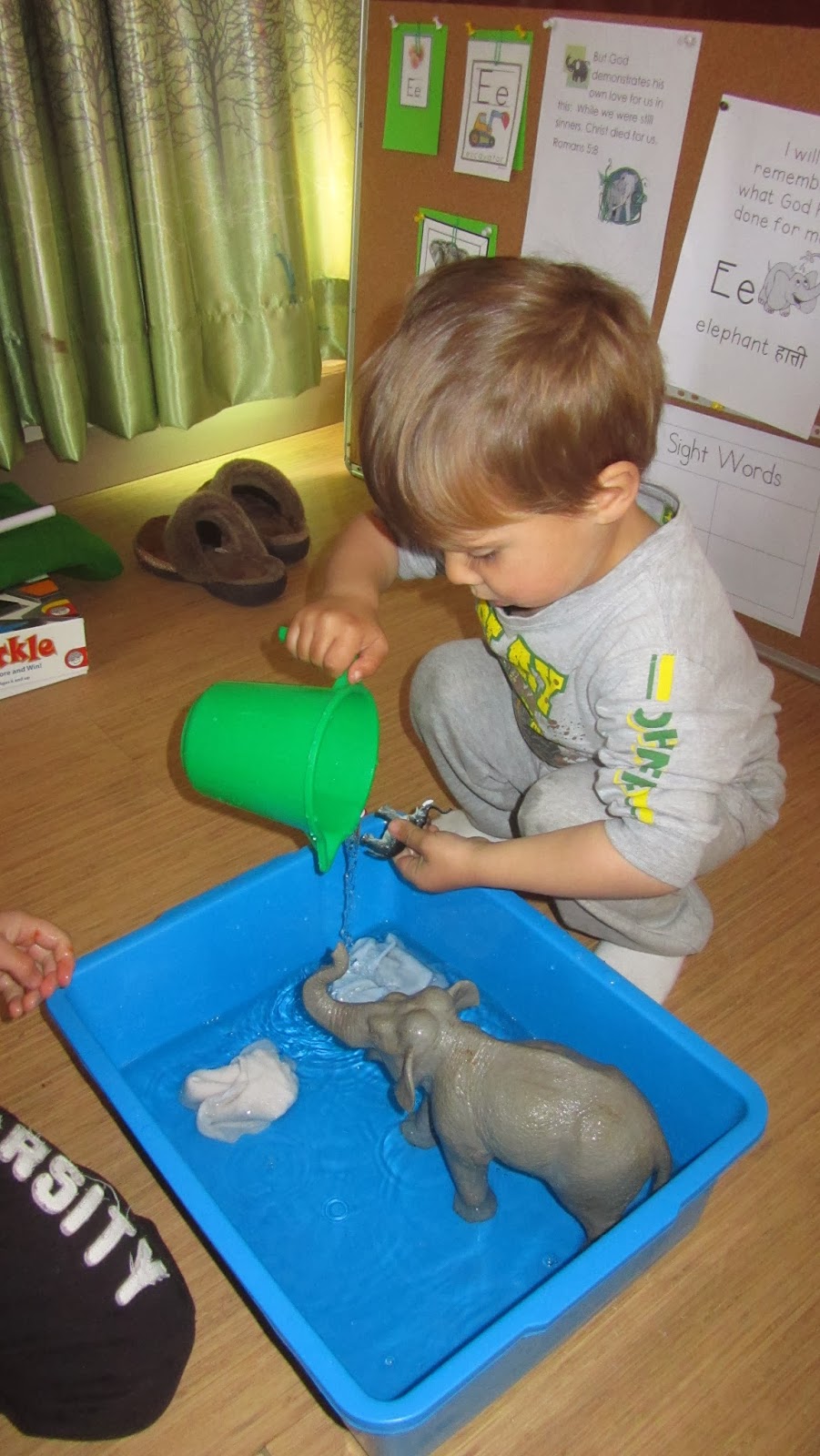 Mountain Mama Teaching Elephants for Tot School