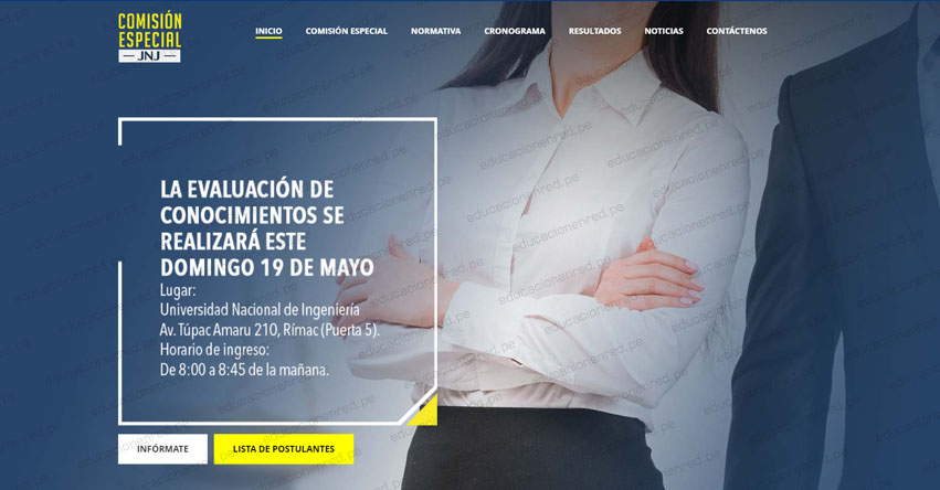 JNJ: Lista de postulantes a la Junta Nacional de Justicia que quedaron válidamente inscritos para el examen del domingo 19 de Mayo - UNI JNJ: Lista de postulantes a la Junta Nacional de Justicia que quedaron válidamente inscritos para el examen del domingo 19 de Mayo - UNI