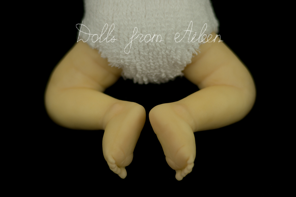 OOAK Hand Sculpted Baby Legs