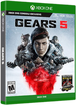 Gears 5 Game Cover Xbox One Standard Edition