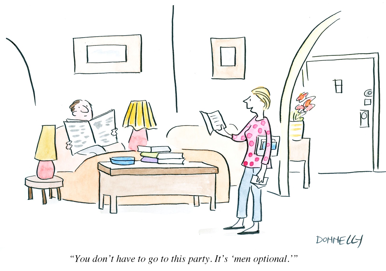 Attempted Bloggery Liza Donnelly Women on Men