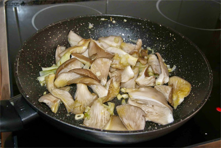 sartenada de setas paso 2