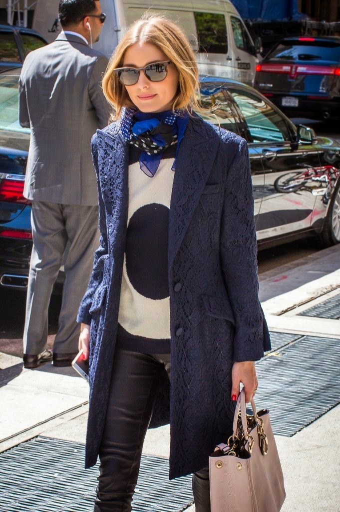 Olivia Palermo Layers Up at The Mark Hotel in NYC - The Front Row View