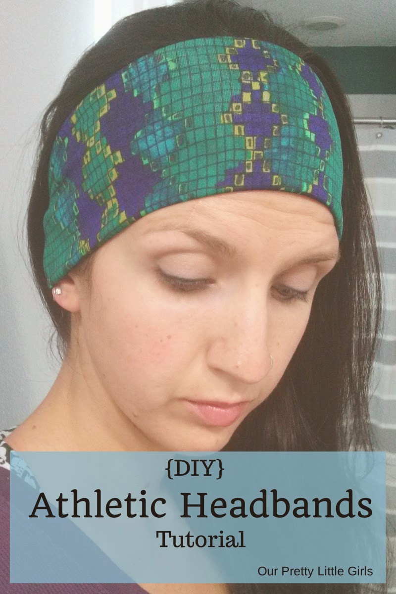 Athletic Headbands {DIY} Our Pretty Little Girls
