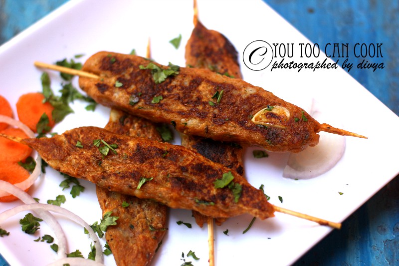 Potato Kebab Easy Stove Top Potato Kebab Recipe Vegetarian Kebab