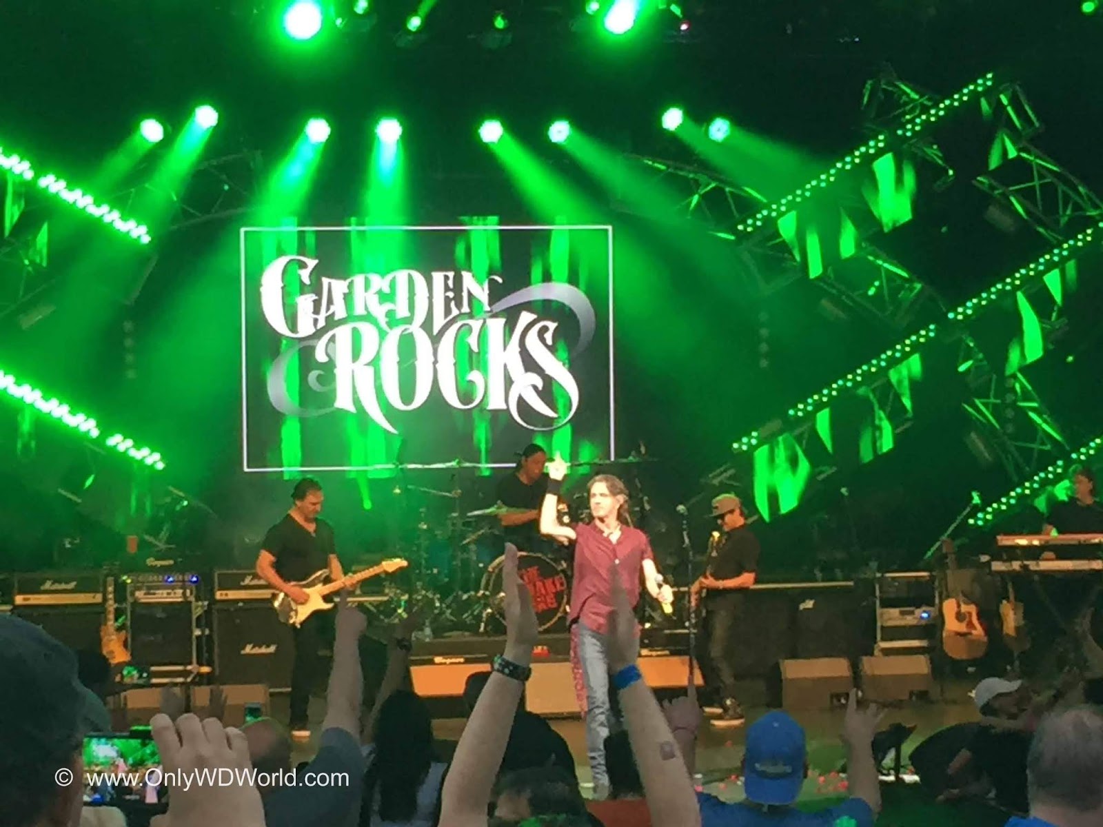 2019 Garden Rocks Concert Schedule For Epcot Flower & Garden Festival