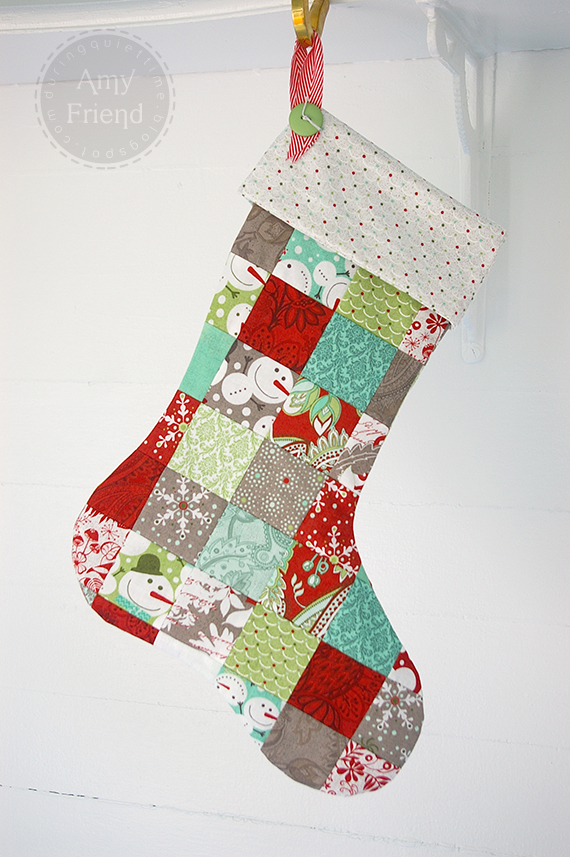 Patchwork Stocking Tutorial