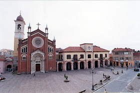 Piazza Umberto I in Orbassano