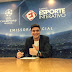 Octavio Neto anuncia renovação de contrato com o Esporte Interativo