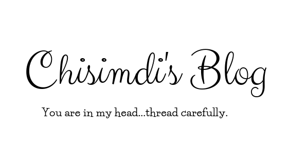 Chisimdi's Blog