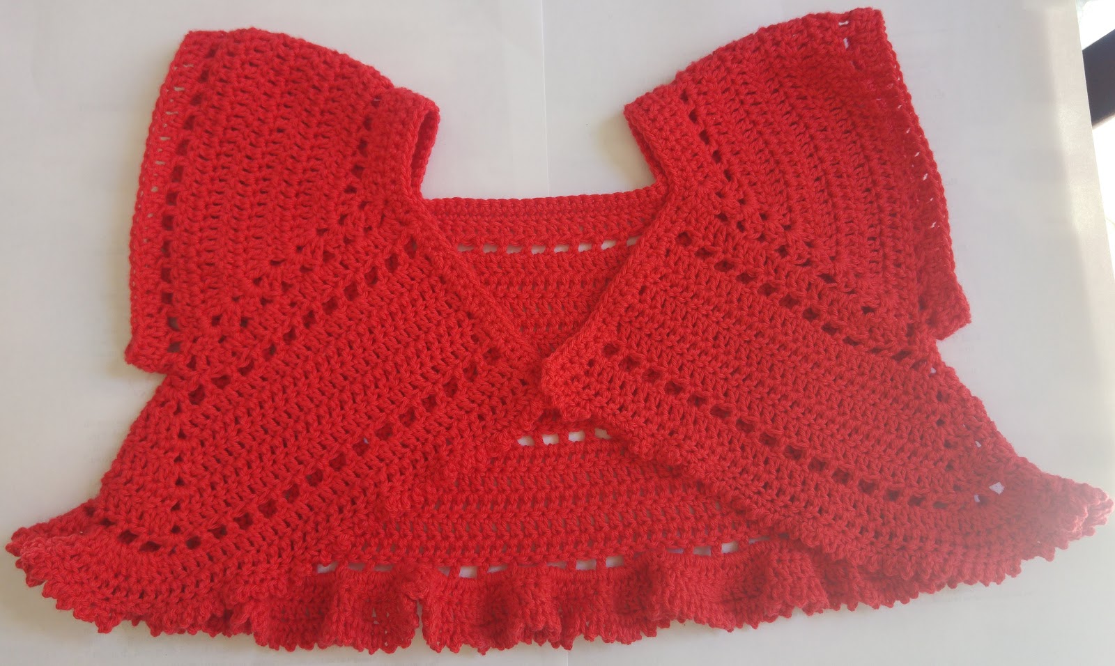 Crochet & Knitting: Butterfly Shrug