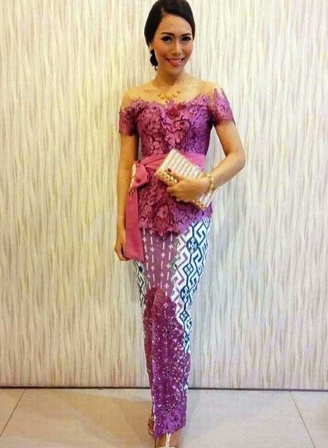 koleksi baju kebaya batik modern wanita  pesta