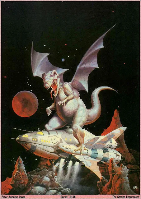 "The Second Experiment", portada de la revista Heavy Metal (Diciembre 1978, Vol. 2 #8)