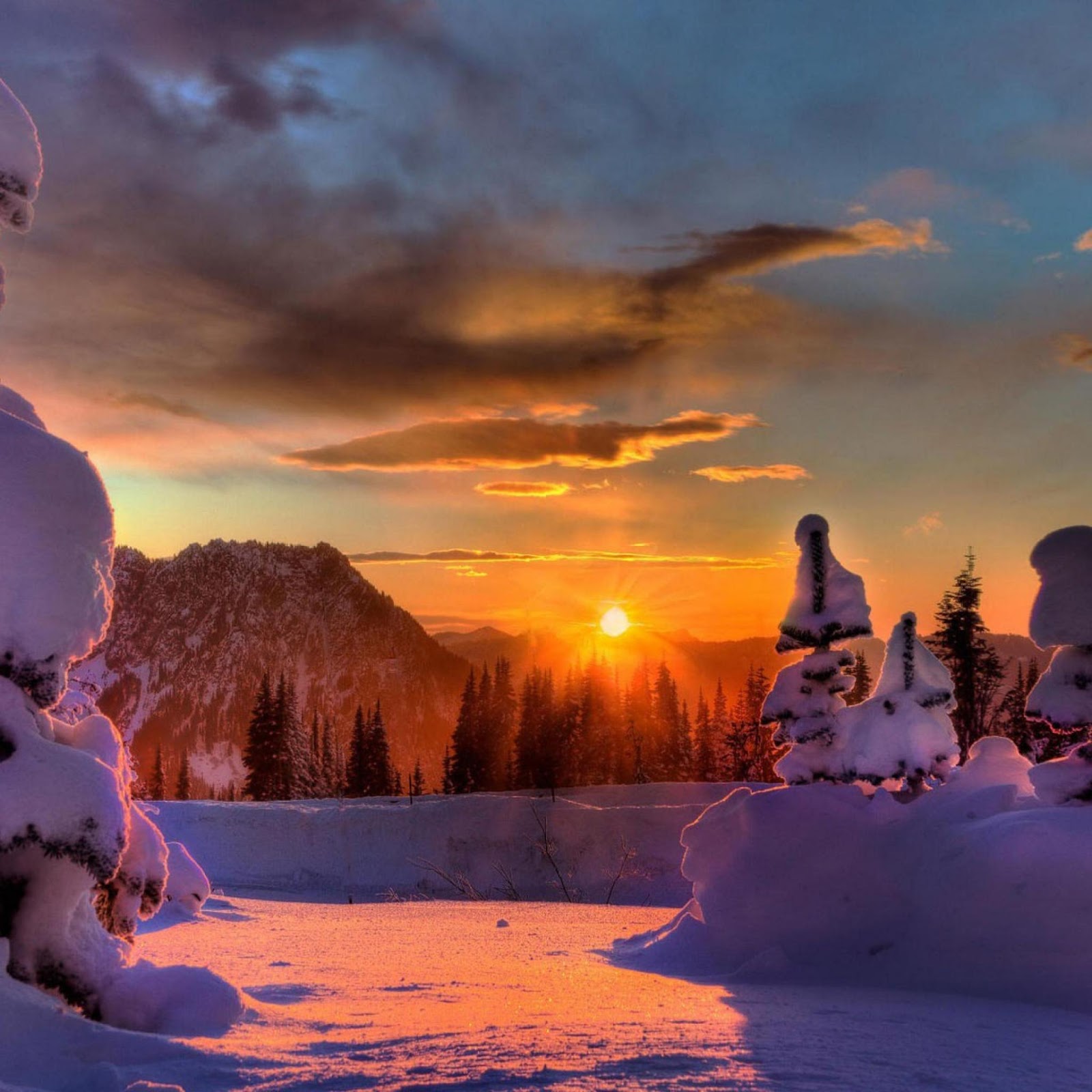 Winter Themed HD Wallpapers for iPad 4 - Gadgets, Apps and Flash Games