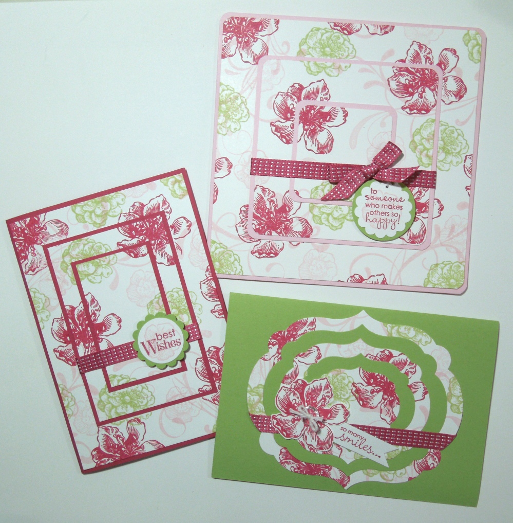 Marelle Taylor Stampin' Up! Demonstrator Sydney Australia Triple Time Three Ways