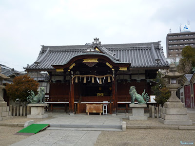 野田恵美須神社拝殿 野田恵美須神社拝殿