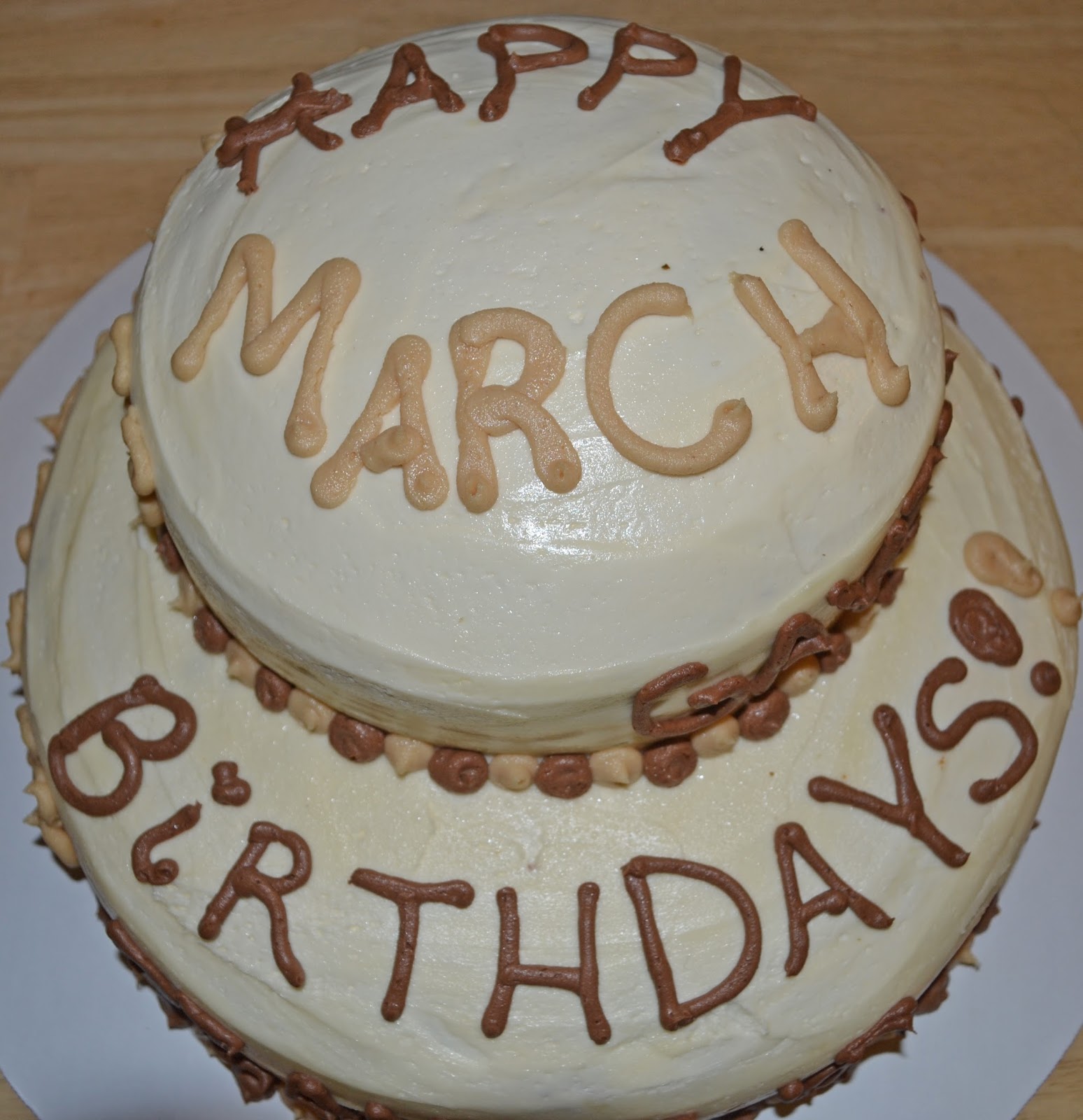 March Birthday Cake
 Affordable Cakes by Tiffany March Birthday Cake