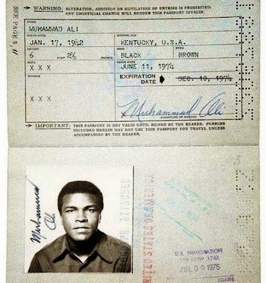 passport mohammad ali