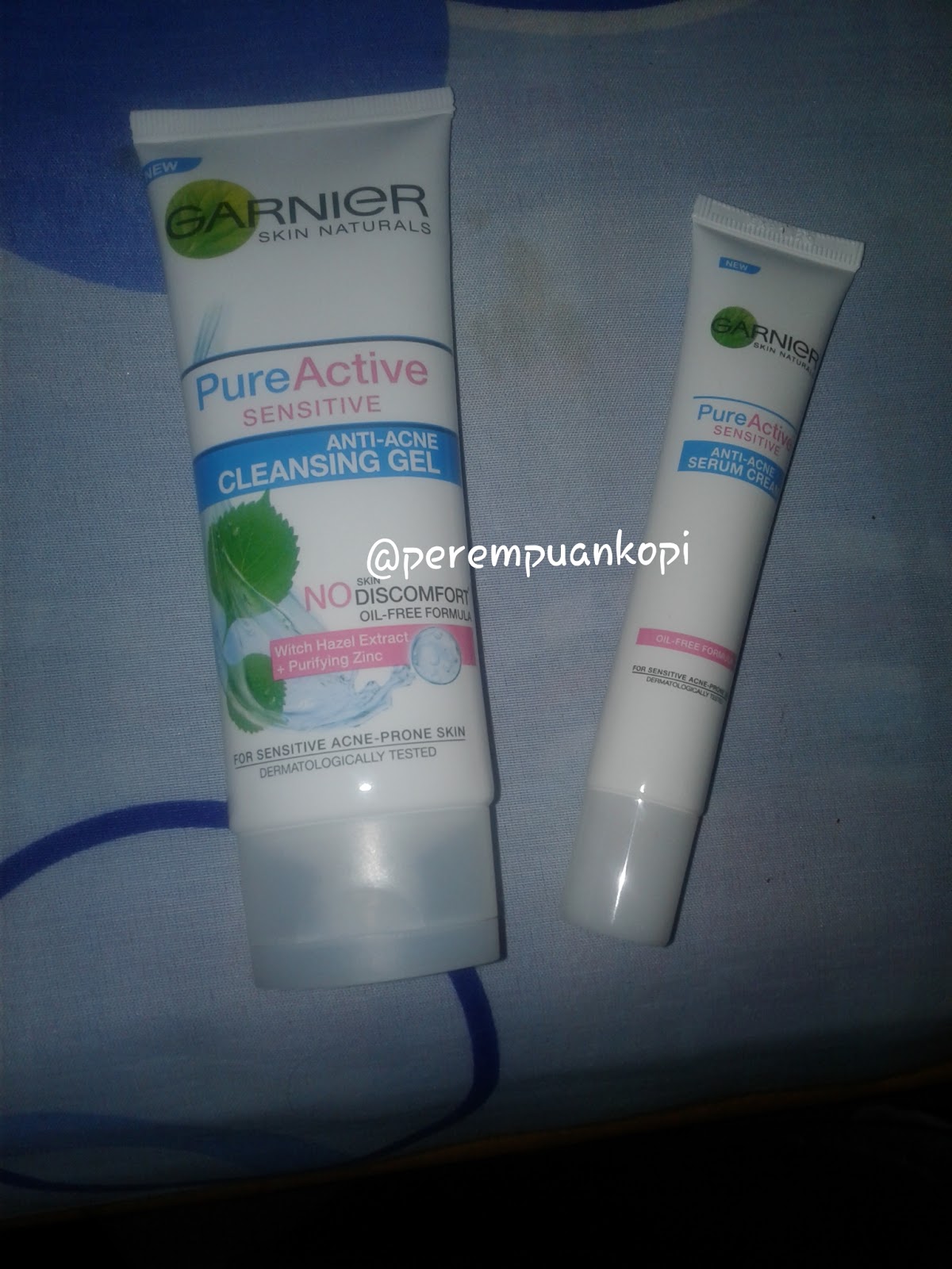 Review garnier pure active sensitive anti-acne cleansing gel