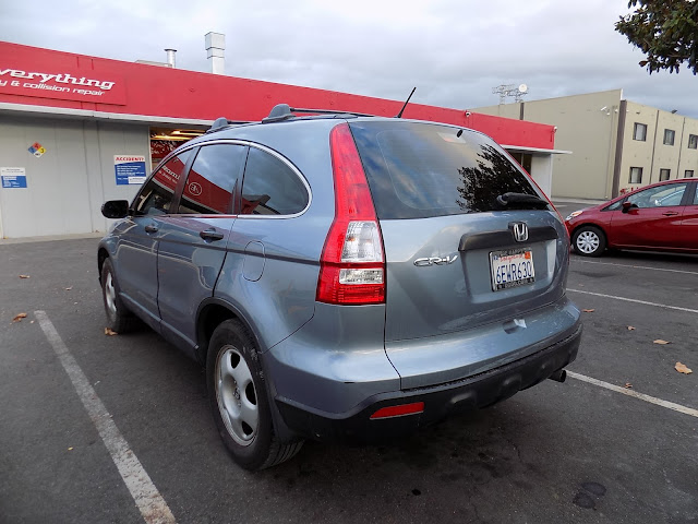 Honda CR-V after collision repairs at Almost Everything Auto Body.