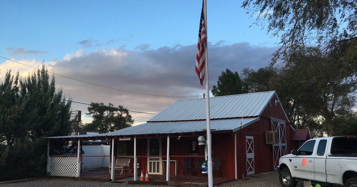 Nomadic McDowells Red Barn RV Park in Roswell, New Mexico