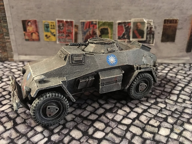 Warlord Games 28mm Chinese Sd.Kfz 221 for Bolt Action
