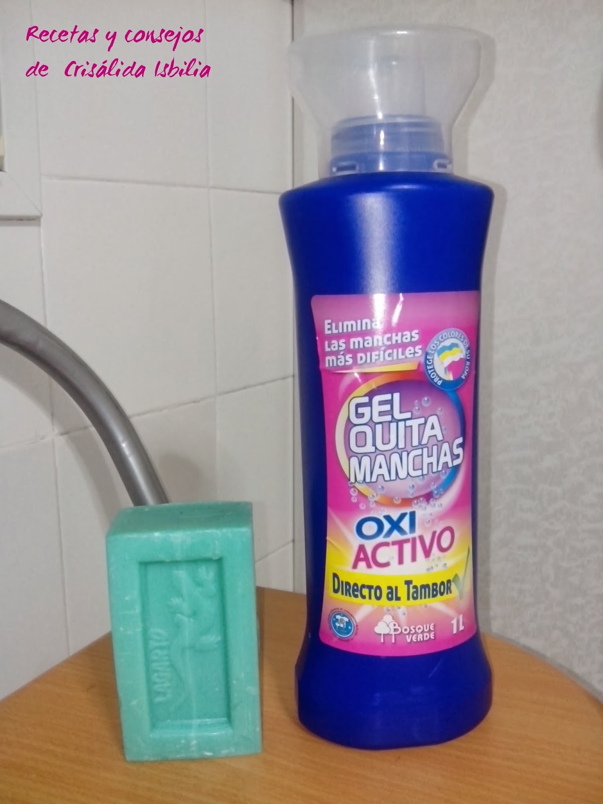 jabon artesanal para lavar ropa