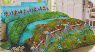 Sprei Lady Rose Parrots Sprei Lady Rose Parrots