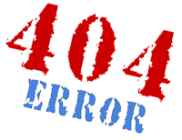 erro 404 not found