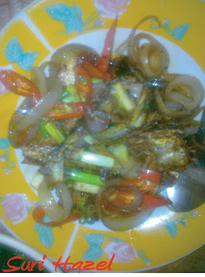 Cooking with Love!: Sotong Masak Pedas Berkuah, Ikan 