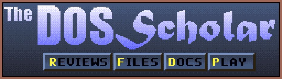 The DOS Gaming Scholar