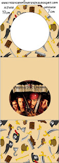 Pirates of the Caribbean: Free Party Printables, Images and Papers. Pirates of the Caribbean Free Printable Bookmarks.