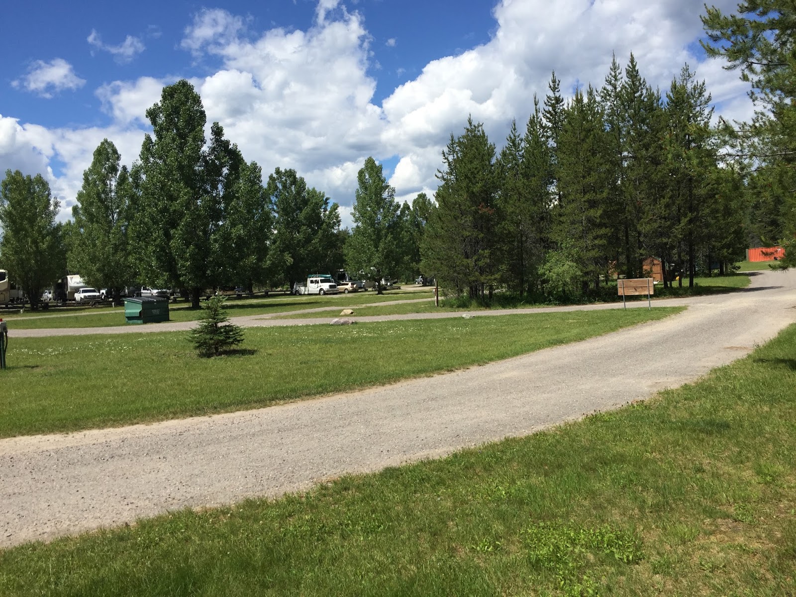 BLUE SKY AHEAD North American RV Park, Coram, Montana