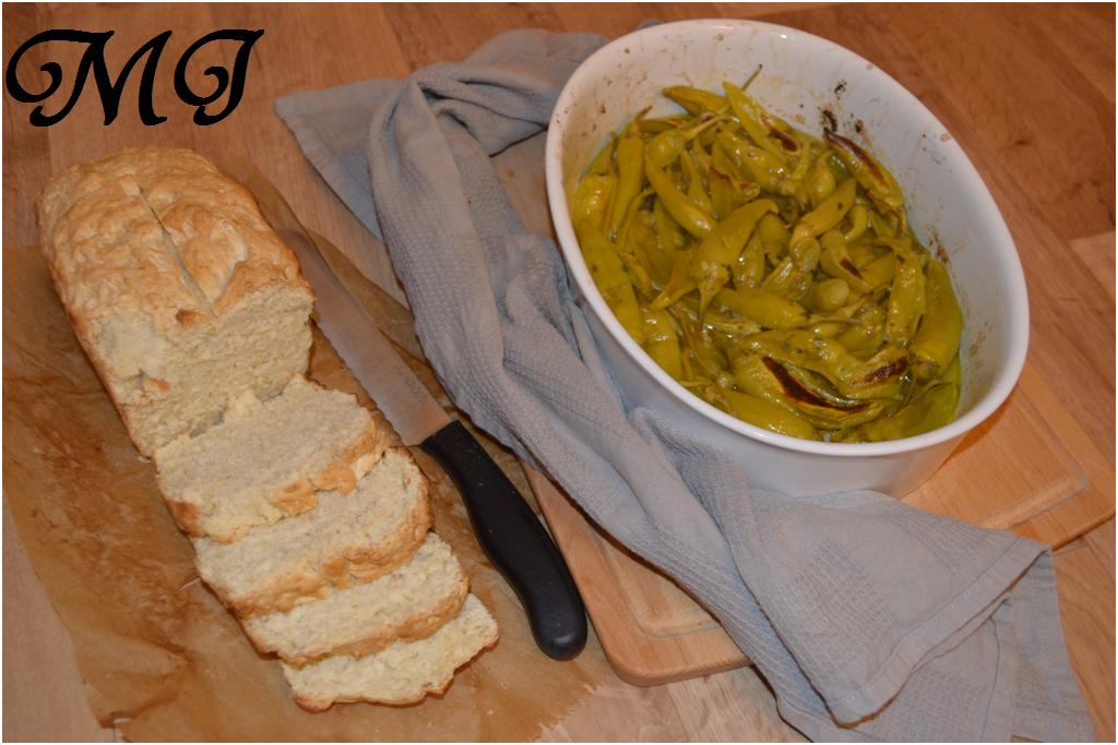 my little japanese world gegrillte griechische Peperoni mit Knoblauch