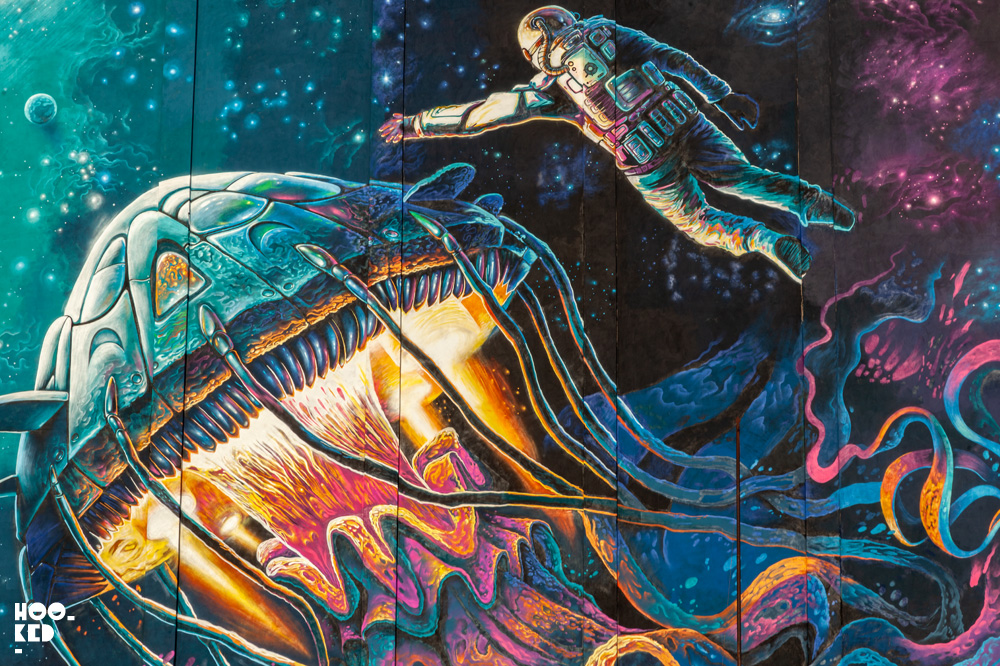 Impressive 3D Street Art Murals in Antwerp for Tizarte 3D Street Art Festival
