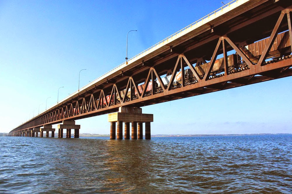 Ponte Rio Paraná sentido Aparecida do Taboado