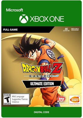 Dragon Ball Z Kakarot Game Cover Xbox One Ultimate Edition