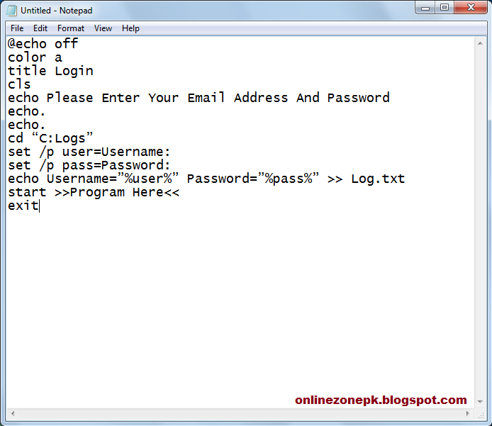 How to Create a Keylogger Using Notepad Learn & Earn