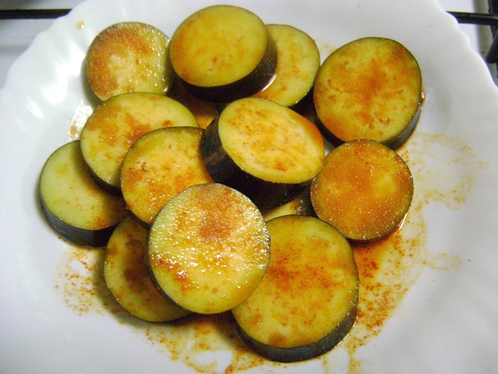 Bethica's Kitchen Flavours Pan Grilled Eggplants