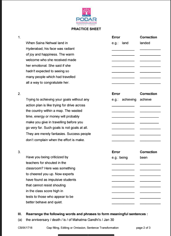 Diary entry for class 7 on summer vacation image