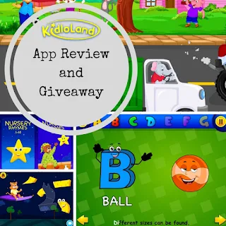 Kidloland app review and giveaway