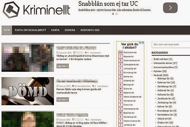 Sexmissbrukare anonym på nätet