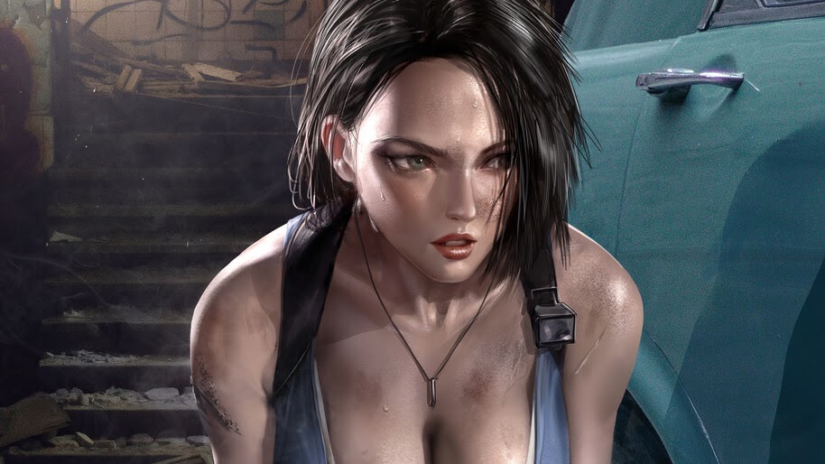 Jill Valentine, Resident Evil 3, Remake, 4K, #3.2033