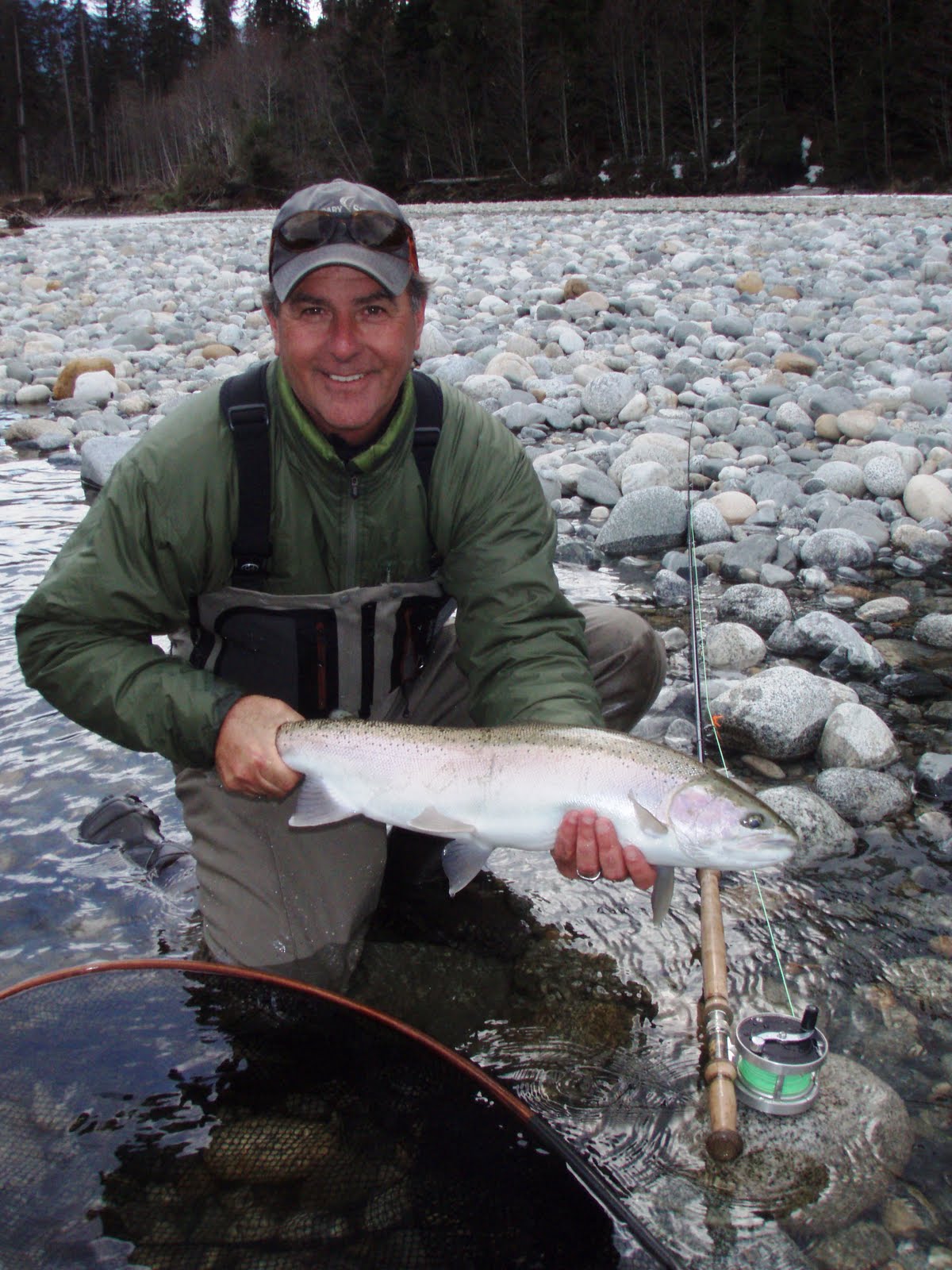 Spey Lodge Inc. Dry Fly Steelhead in the Spring!