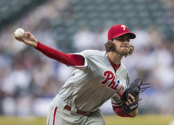 Aaron Nola goes three innings for the Phillies