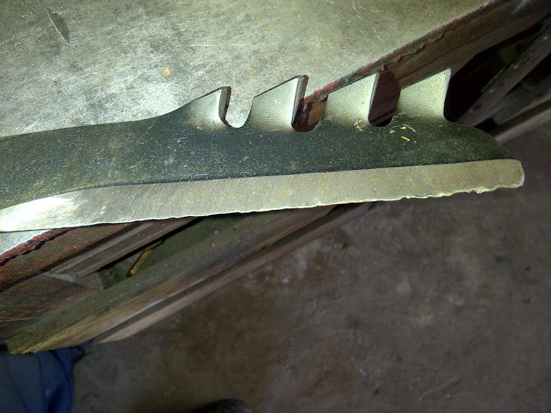 Bobs Shop Rotary blade Sharpening