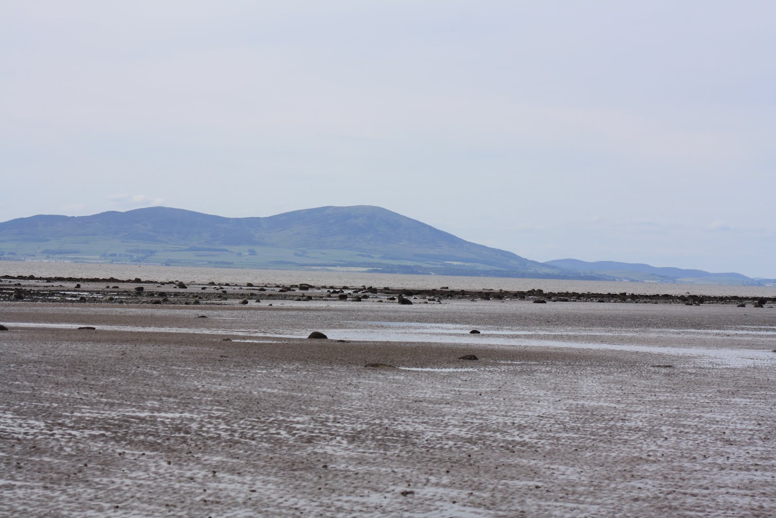 Solway Firth low tide