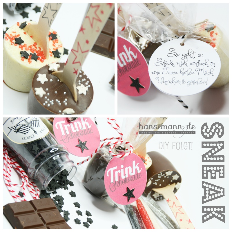 Sneak DIY Trinkschokolade am Löffel &amp; Printout - made-by-imme.de
